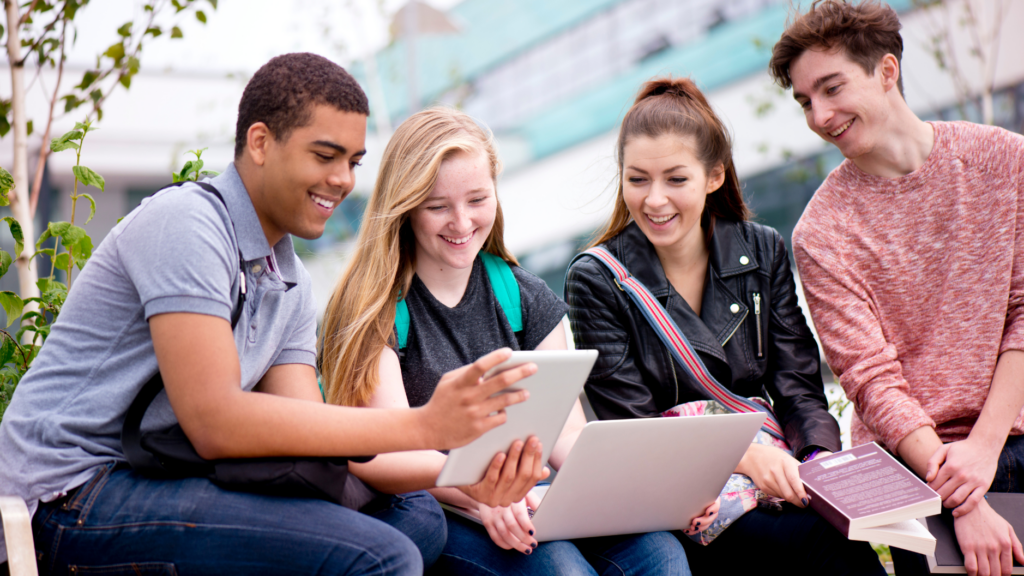 College Students Using Technology