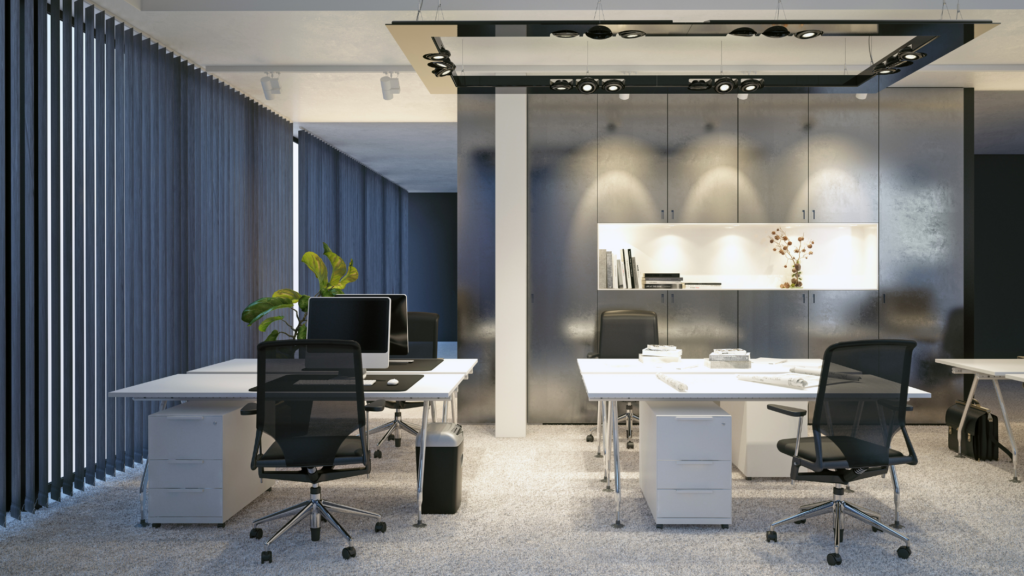 Modern Workspace Using Digital Signage
