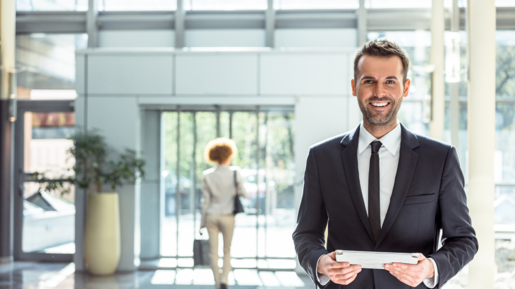 Smiling Hotel Team Member