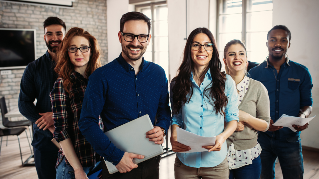 Successful Company Employees