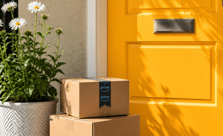 Packages left at apartment front door