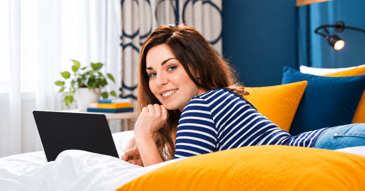 guest using hotel managed wi-fi