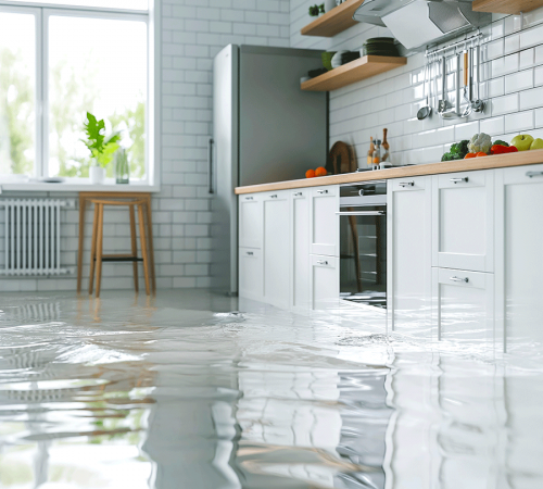 Flooded Kitchen Without Leak Detection Services