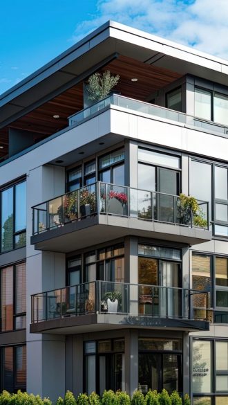 Modern multi-unit apartment complex ready to convert to condominiums. Multi-family housing complex with a modern touch