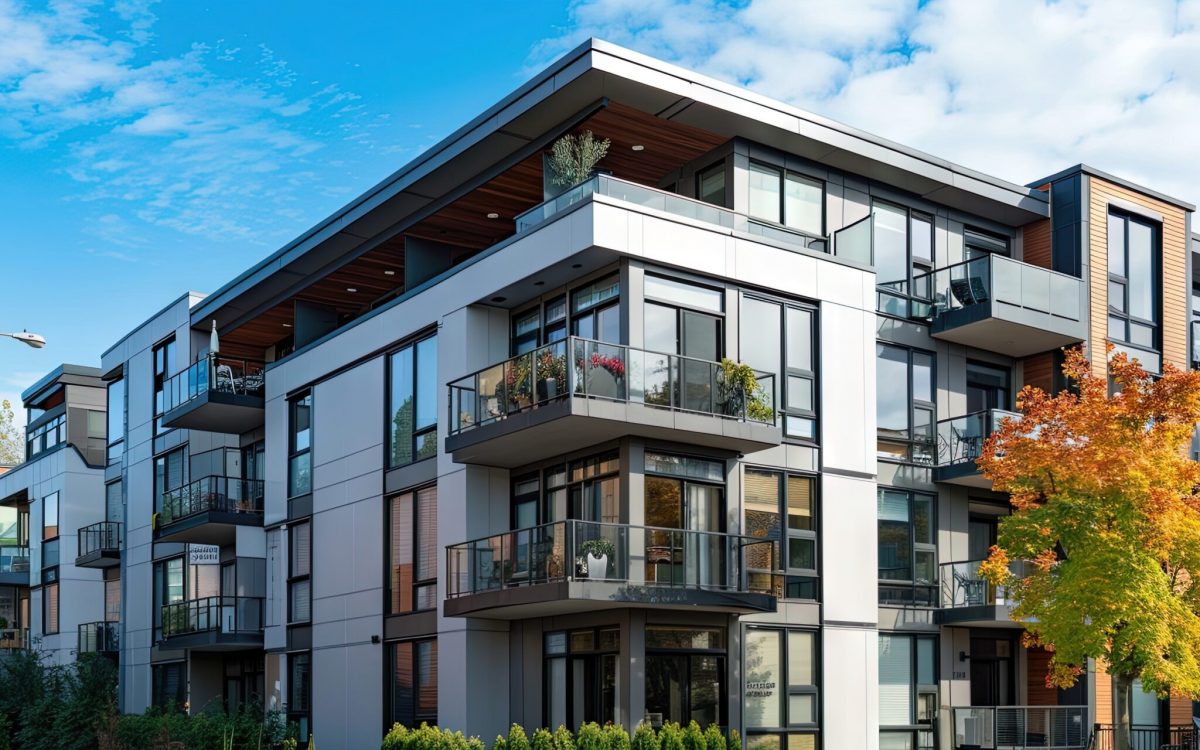 Modern multi-unit apartment complex ready to convert to condominiums. Multi-family housing complex with a modern touch