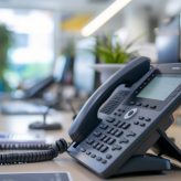telephone on the table