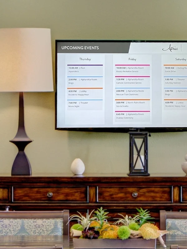 Atria Digital Signage Events