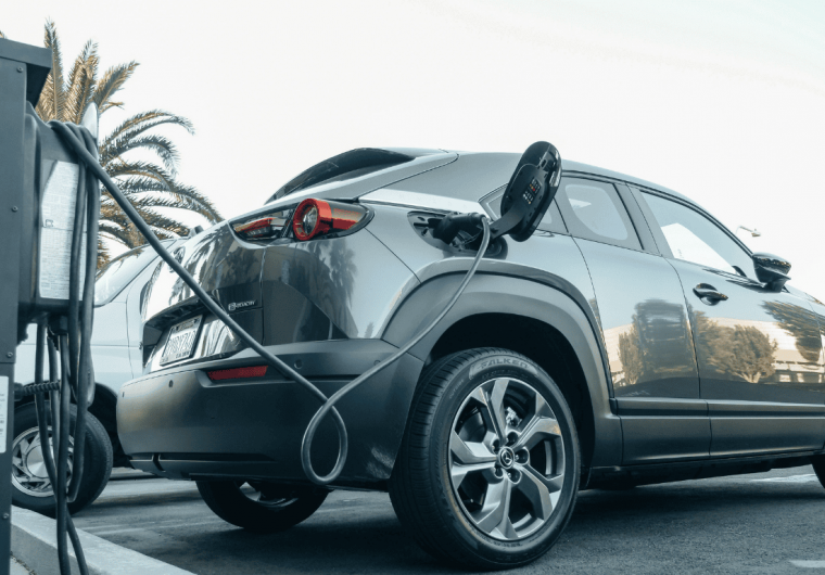 EV Charging station at apartment complex