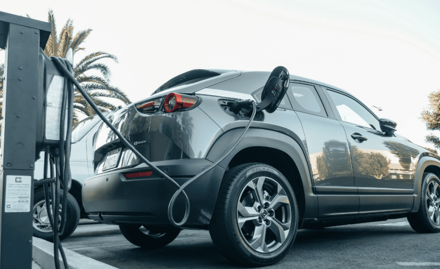 EV Charging station at apartment complex