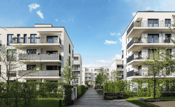 Multi Unit Residential Property Equipped with G.hn Technology