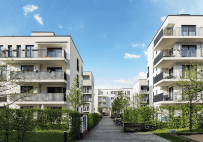 Multi Unit Residential Property Equipped with G.hn Technology