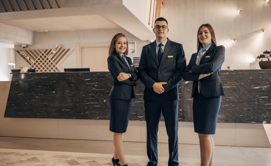 Hotel staff successful in running hotel using elevated hospitality property technology