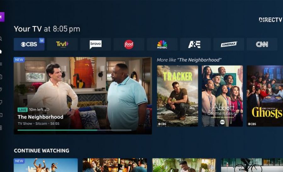 DIRECTV Prime Time Screen