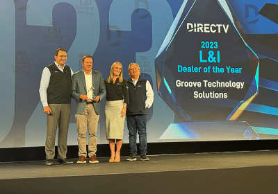 Groove Winning DIRECTV Award