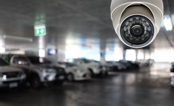 Hotel Garage Monitored By Camera