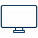 Icon-TV Displays Dk-Blue