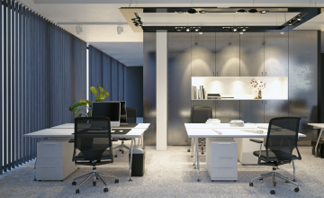 Modern Workspace Using Digital Signage
