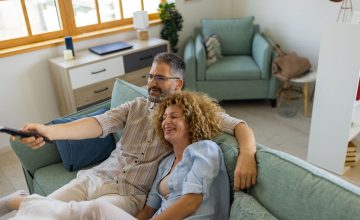 People enjoying streaming TV
