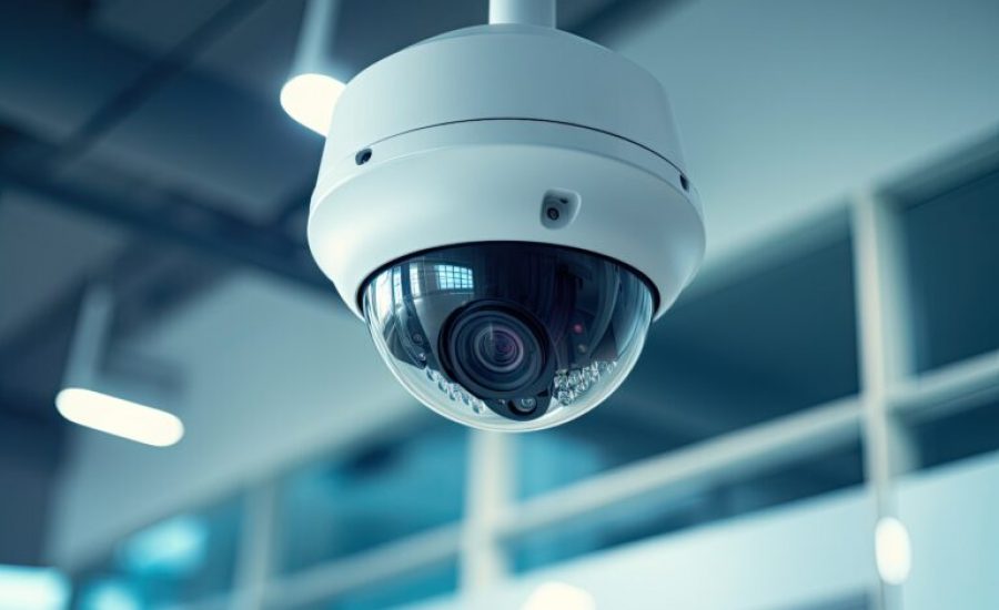 Security camera in hospital