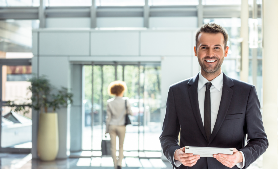 Smiling Hotel Team Member