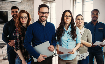 Successful Company Employees