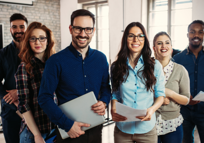 Successful Company Employees