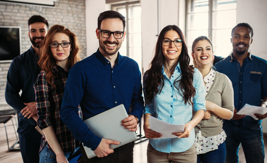 Successful Company Employees