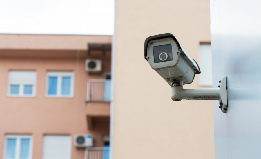 Video Surveillance System At Business